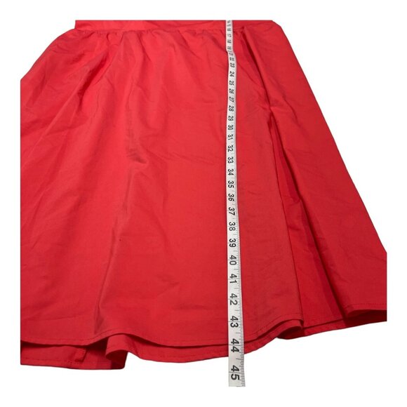 52Seven Sundress Womens 16 Pink Smocked Ruffle Strap Midi Summer Preppy Boho - Picture 5 of 10